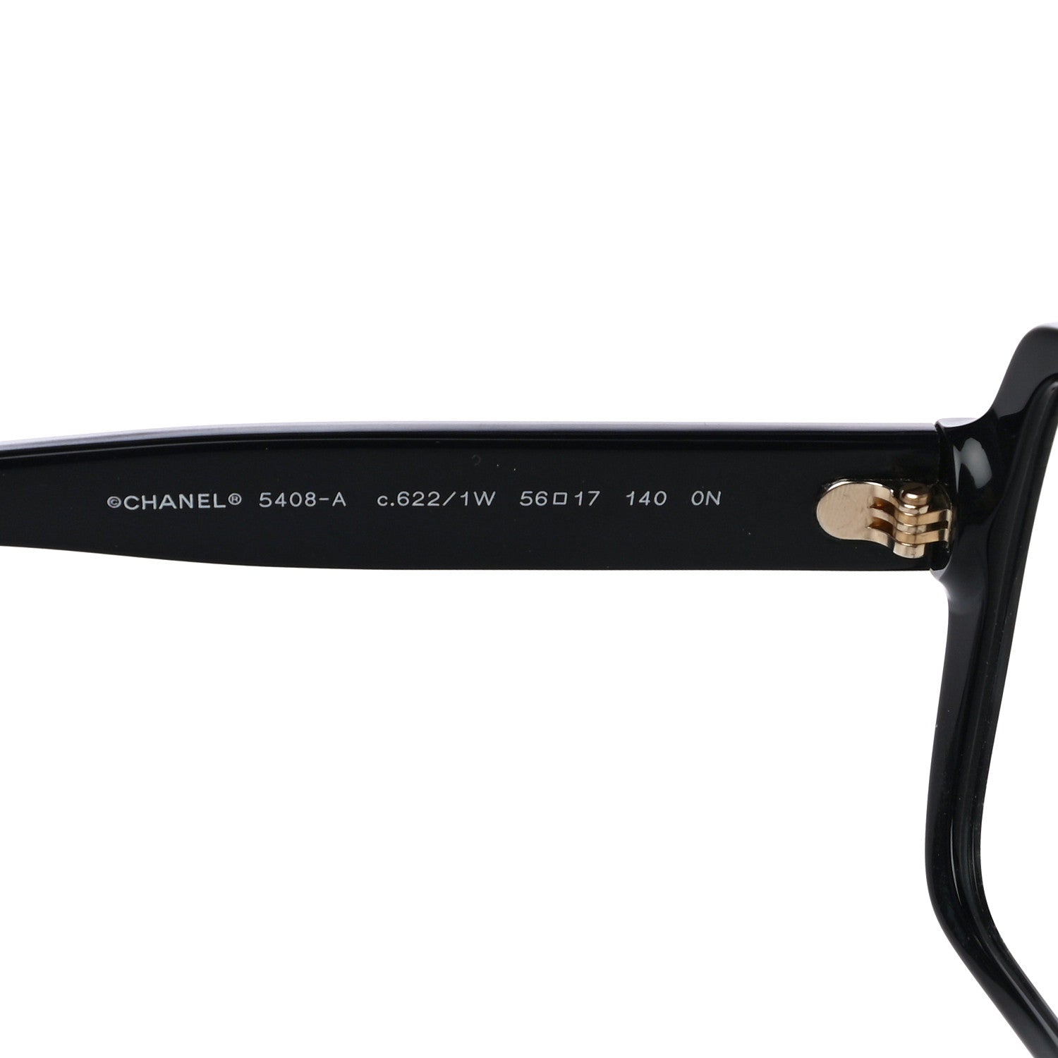 Chanel Acetate Square Sunglasses 5408 Black 10 of 11
