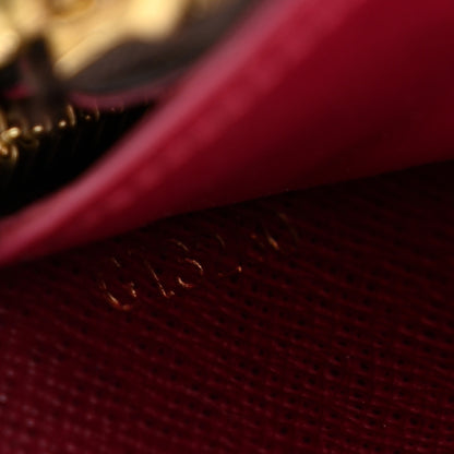 Louis Vuitton Monogram Clemence Wallet Fuchsia 7 of 10