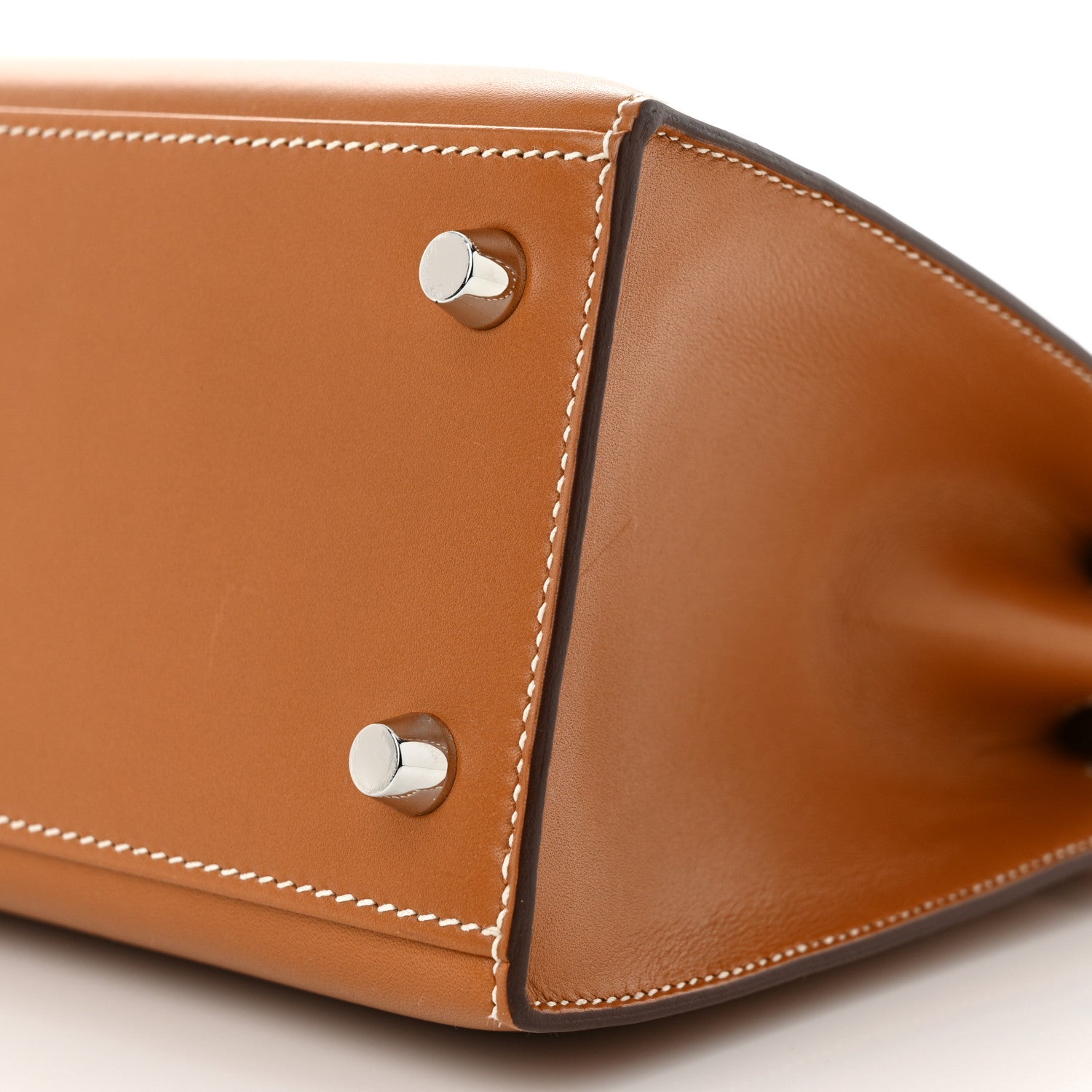 Hermes Veau Butler Kelly Sellier 25 Natural Sable 10 of 13