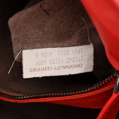 Bottega Veneta Nappa Intrecciato Medium Roma Tote Red 9 of 17