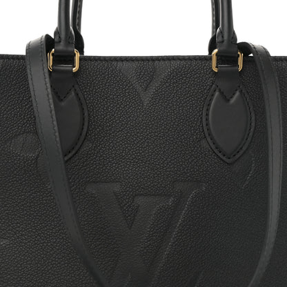 Louis Vuitton Empreinte Monogram Giant Onthego MM Black 7 of 9