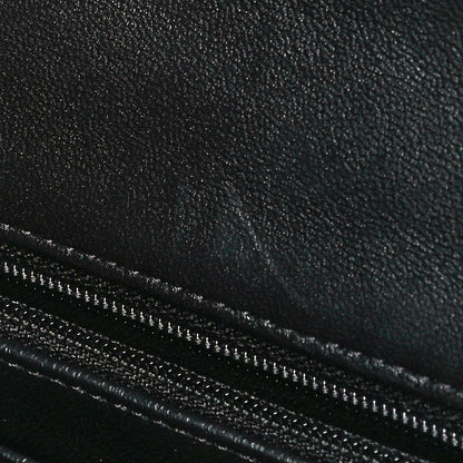 Chanel Lambskin Quilted Mini Lion Charm Top Handle Rectangular Flap Black 10 of 10