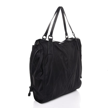 Burberry Nylon Buckleigh Packable Tote Black 3 of 9