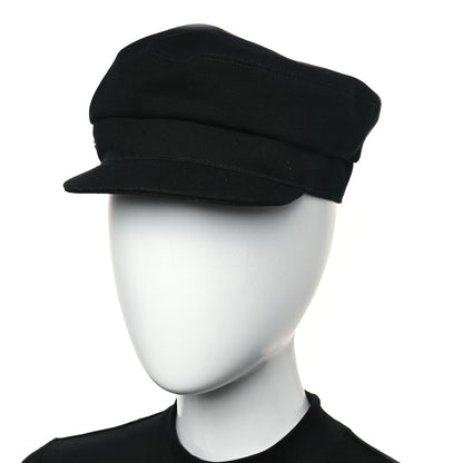 Hermes Cotton Giulietta Seashell Cap 58 Black 2 of 8