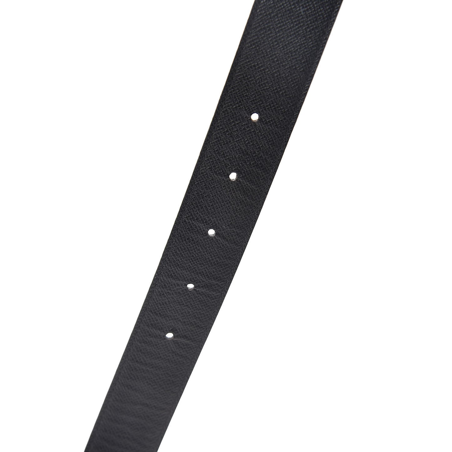 Calfskin Monogram 30mm LV Initiales Reversible Belt 85 34 Black