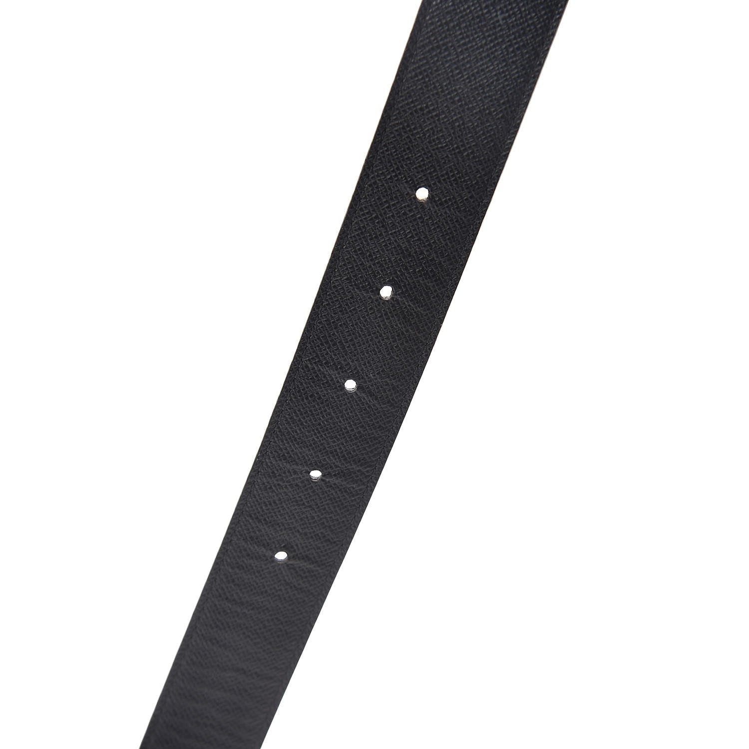 Louis Vuitton Calfskin Monogram 30mm LV Initiales Reversible Belt 85 34 Black 5 of 7