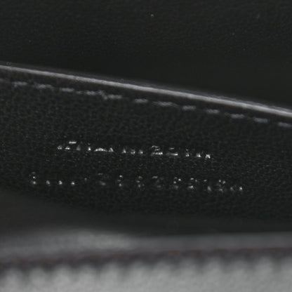 Saint Laurent Lambskin Matelasse Chevron Monogram Small Sulpice Bag Black 8 of 11