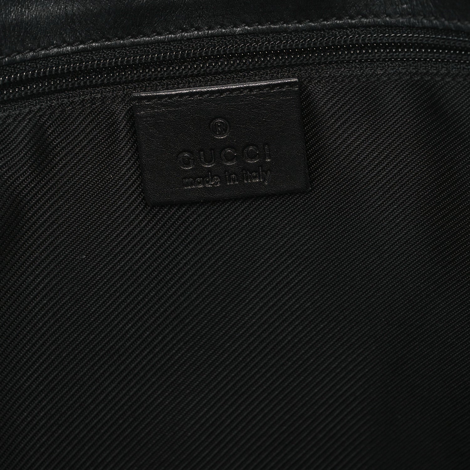 Gucci Monogram Bucket Tote Black 6 of 12