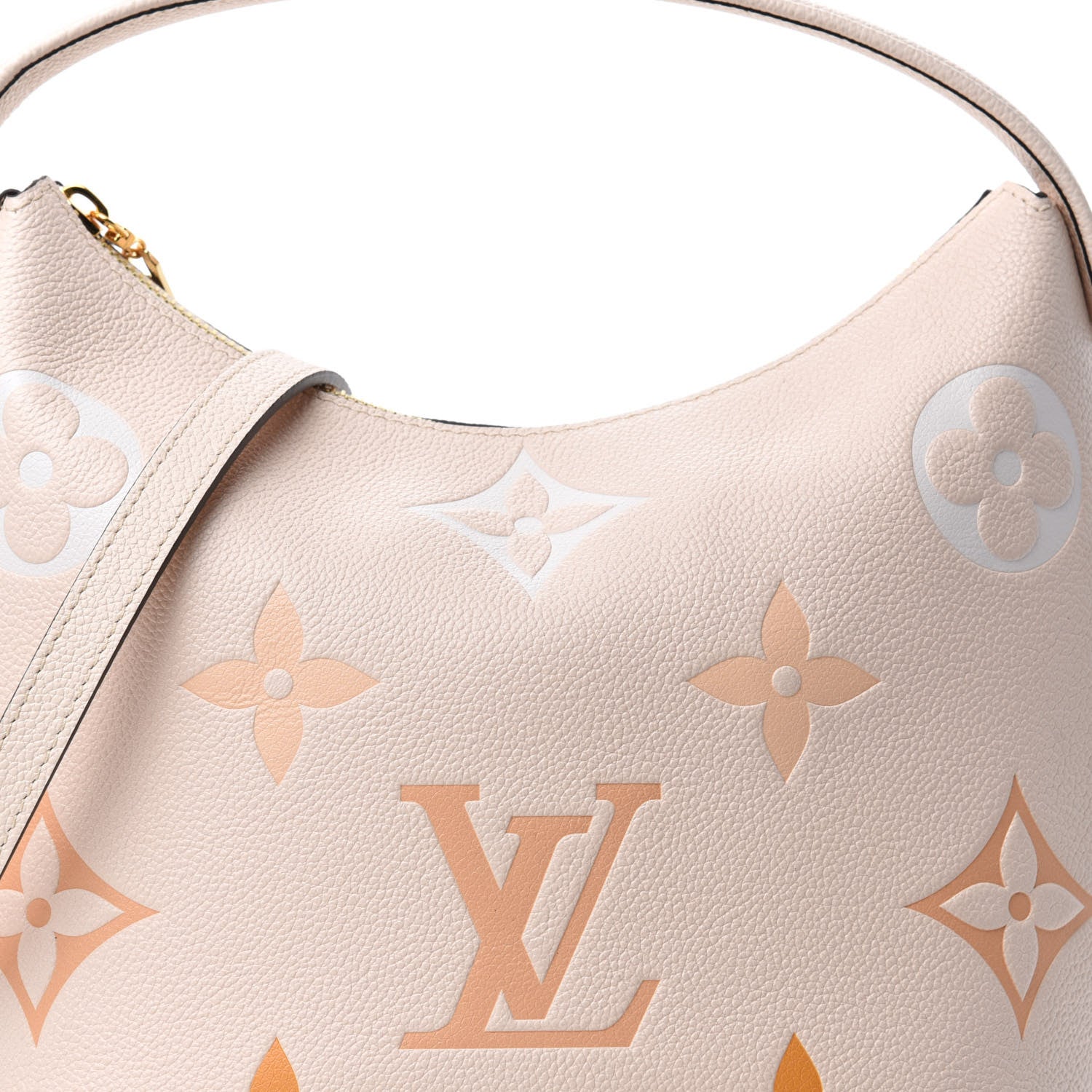 Louis Vuitton Empreinte Monogram Giant By The Pool Marshmallow Hobo Cream Saffron 10 of 10