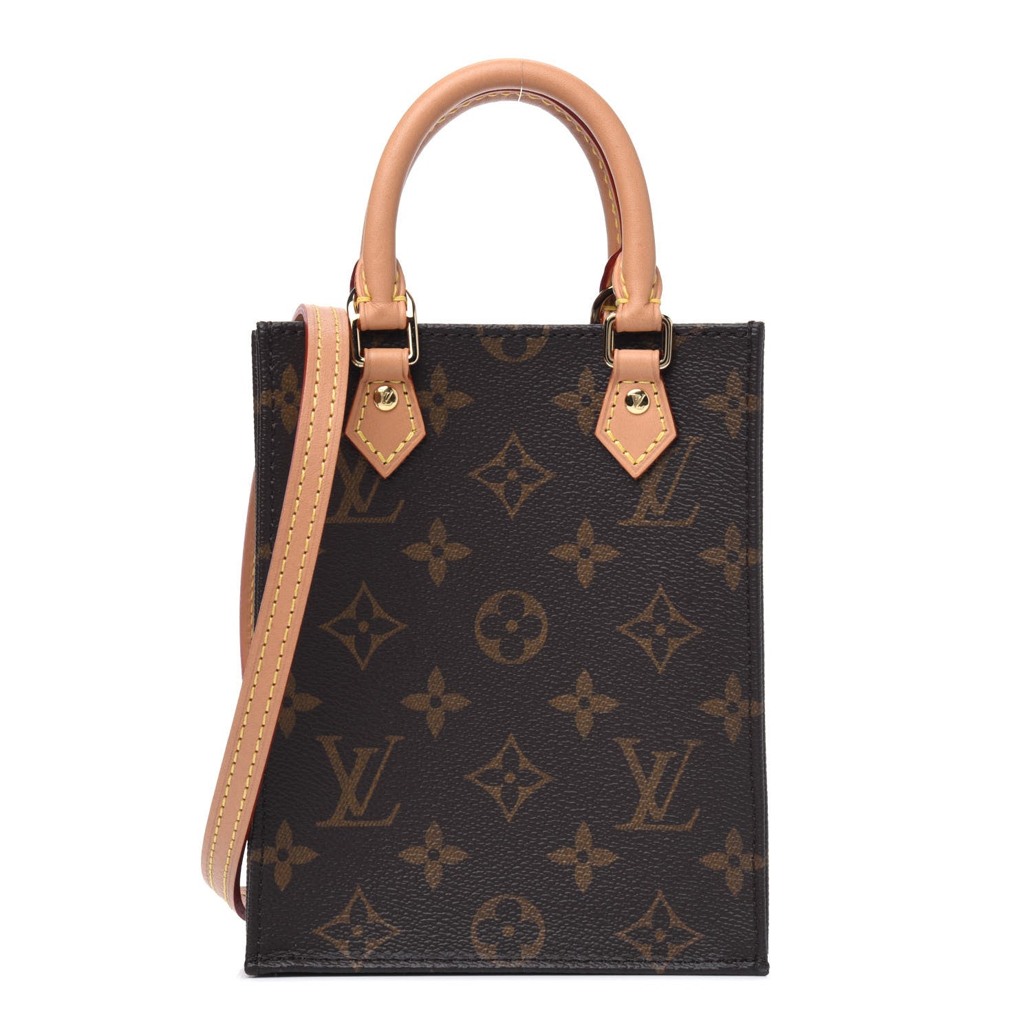 Louis Vuitton Monogram Petit Sac Plat 1 of 4