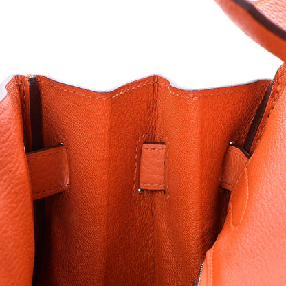 Hermes Taurillon Clemence Birkin 30 Feu 11 of 30