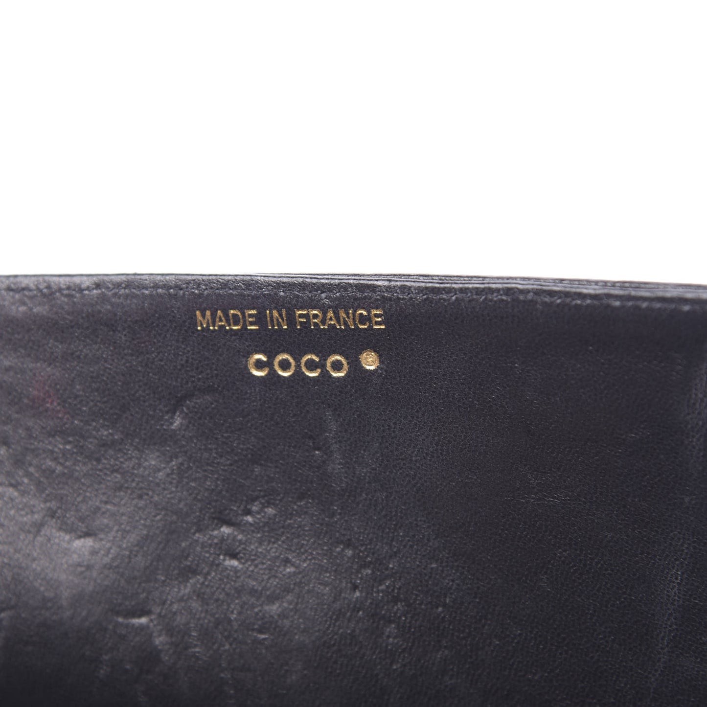 Lizard Mini Single Flap Black