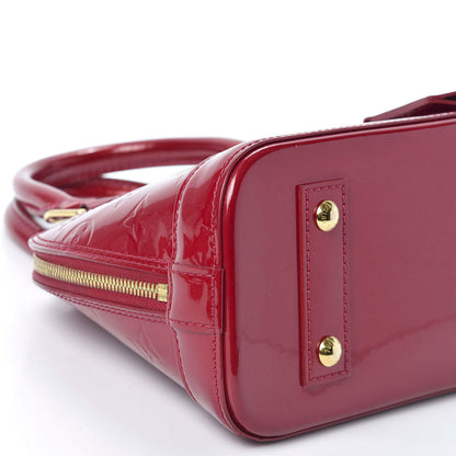 Louis Vuitton Vernis Alma BB Pomme D'Amour 5 of 10