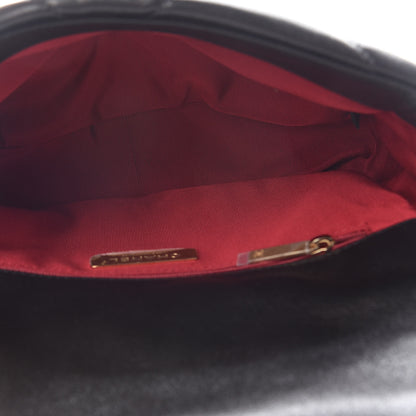 Chanel Lambskin Quilted Medium Chanel 19 Flap Black 5 of 9