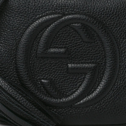 Gucci Pebbled Calfskin Small Soho Disco Bag Black 9 of 12