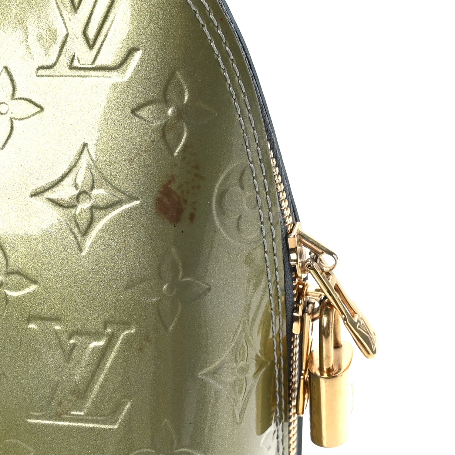Louis Vuitton Vernis Alma GM Givre 12 of 12