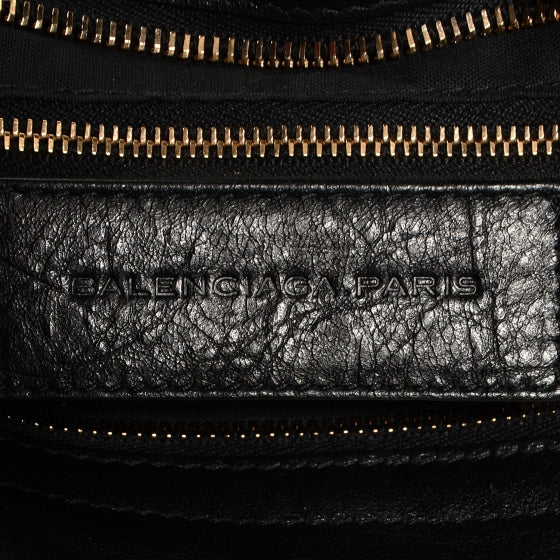 Balenciaga Agneau Giant 12 Rose Gold Hardware City Black 6 of 10