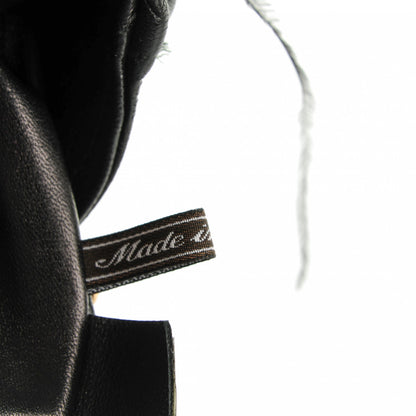 Chanel Ostrich Feather Beaded CC Evening Bag Black 7 of 8