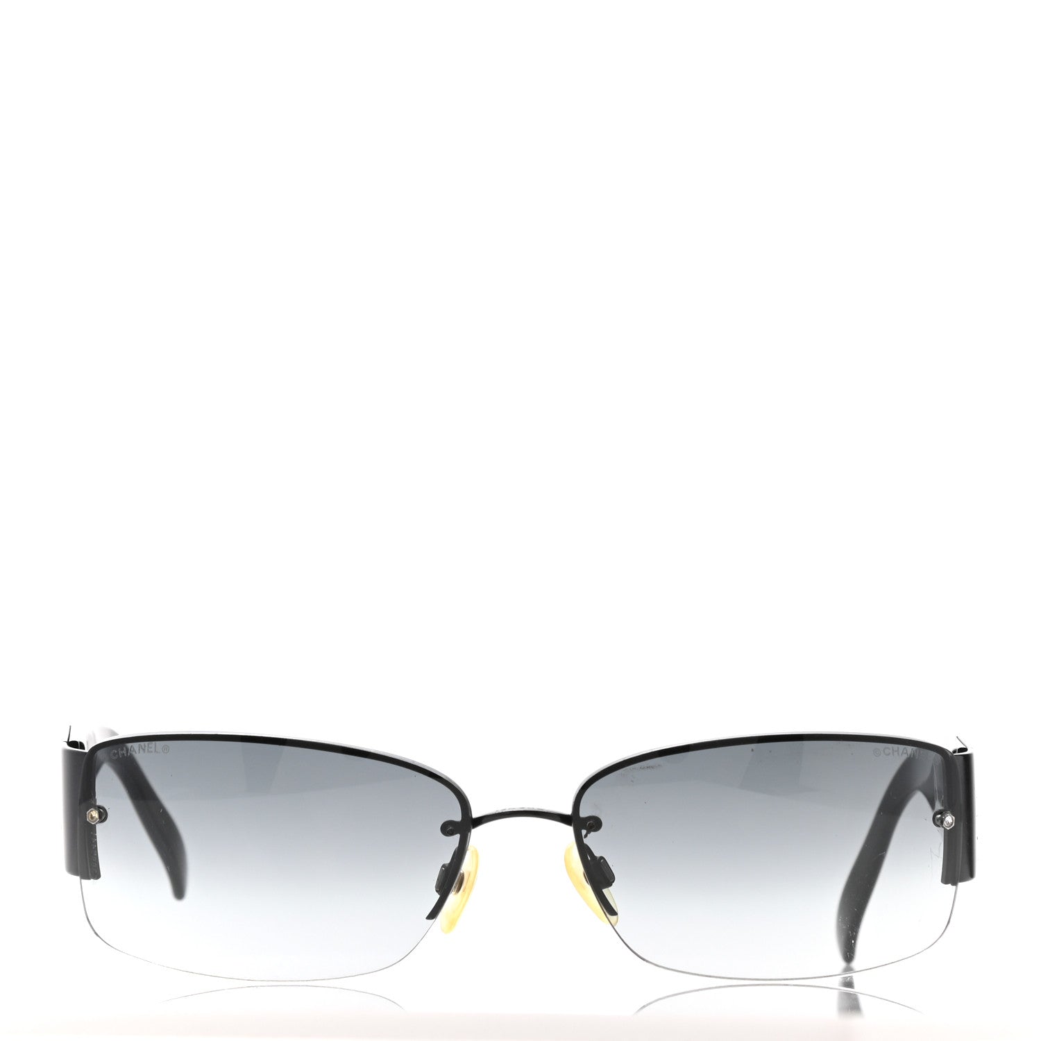 Chanel Crystal CC Sunglasses 4117-B Black 2 of 10