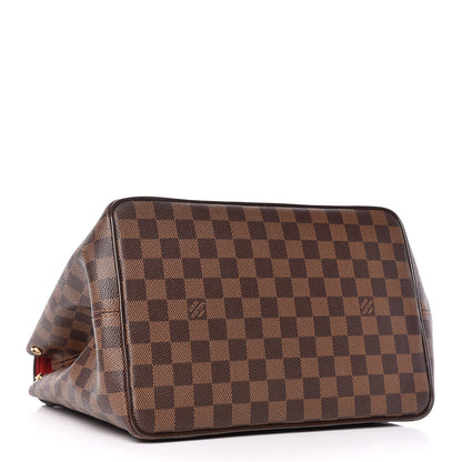 Louis Vuitton Damier Ebene Bergamo MM 4 of 9