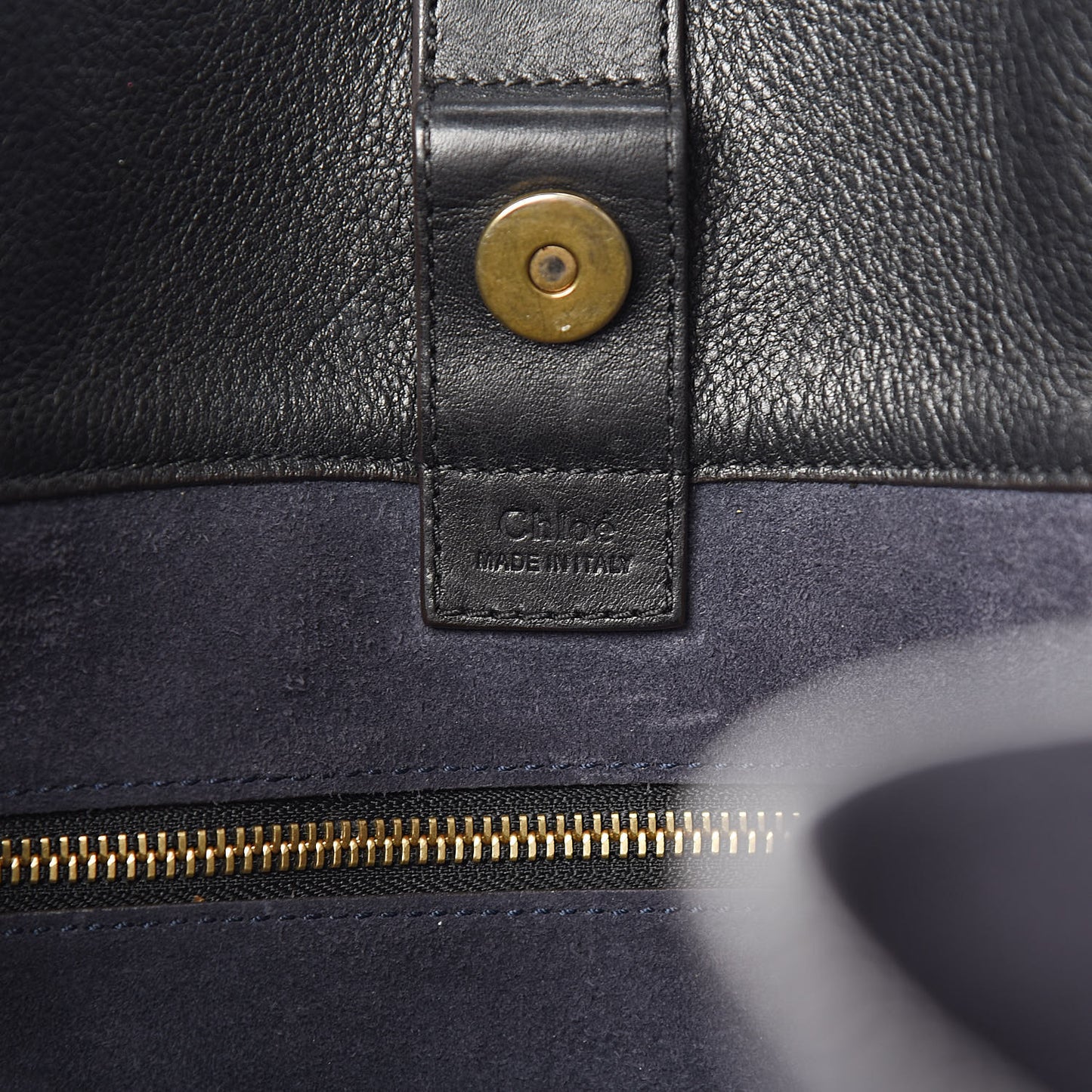 Smooth Calfskin Medium Milo Shopping Tote Black