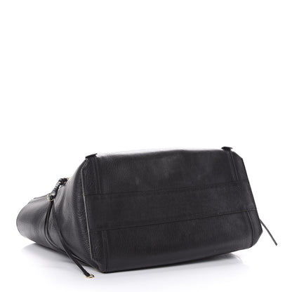 Chloe Smooth Calfskin Medium Milo Shopping Tote Black 4 of 20