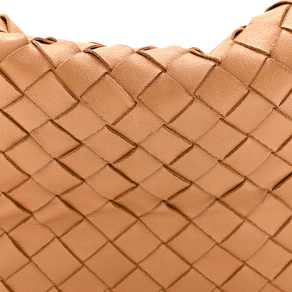Bottega Veneta Nappa Intrecciato Teen Jodie Hobo Caramel 8 of 14