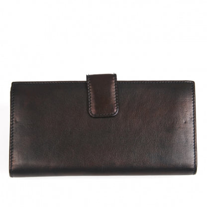 Gucci Leather Britt Continental Wallet Black 3 of 13