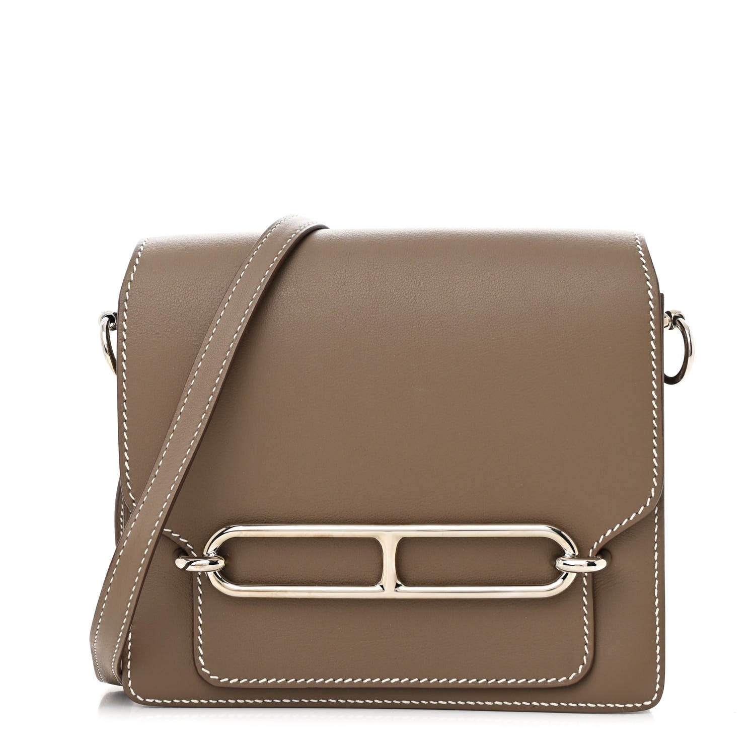Hermes Swift Mini Sac Roulis Etoupe 1 of 13