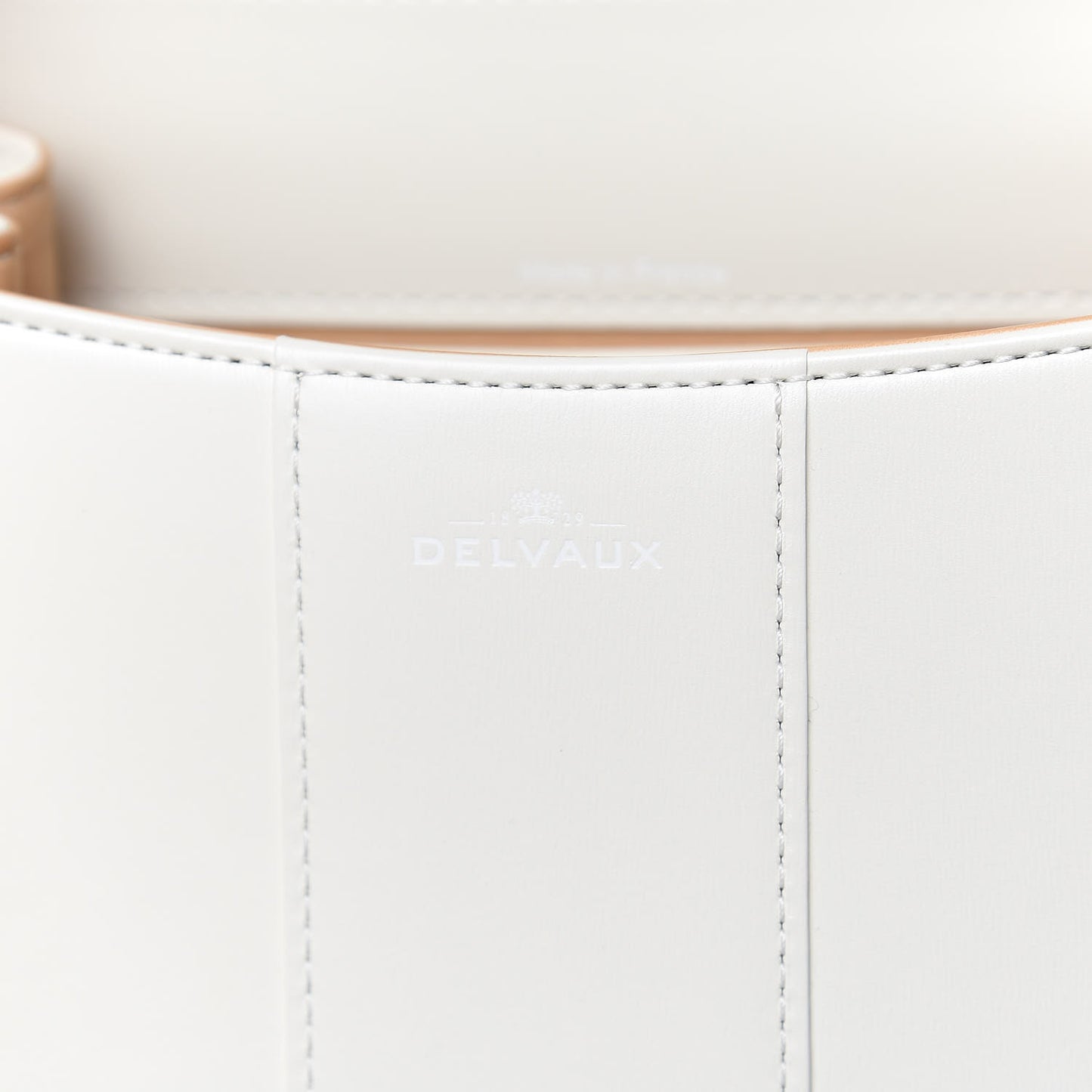 Calfskin Mini Brillant Satchel Ivory
