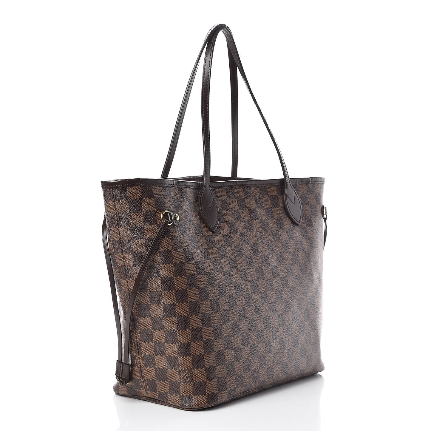 Damier Ebene Neo Neverfull MM Rose Ballerine