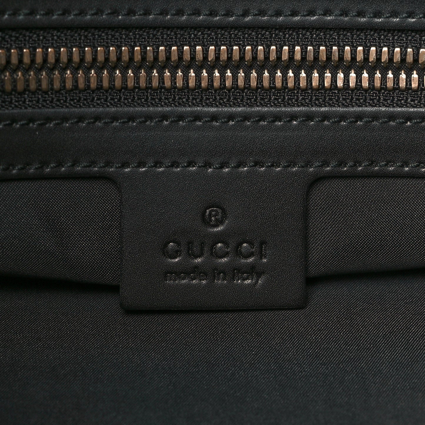 GG Supreme Monogram Angry Cat Drawstring Backpack