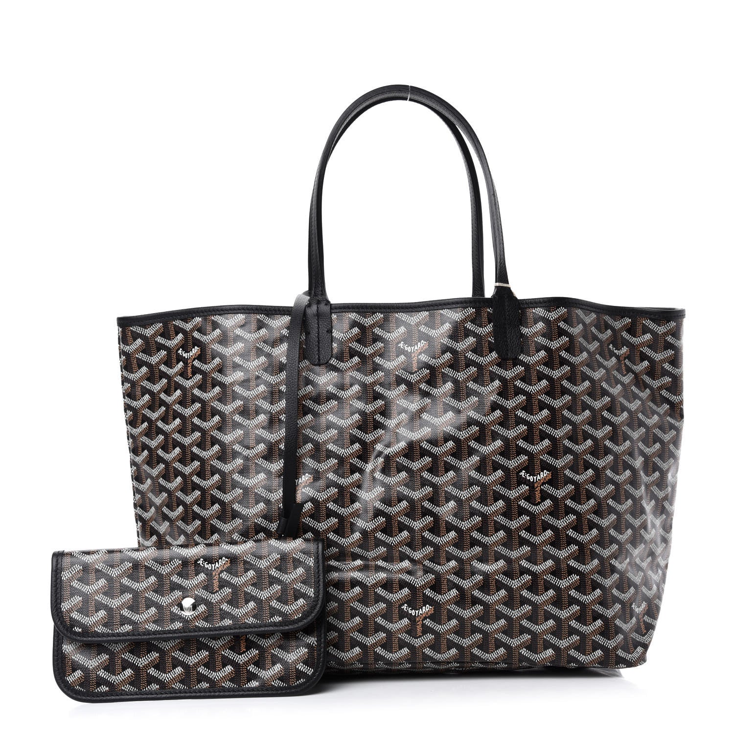 Goyard Goyardine Saint Louis PM Black 1 of 10