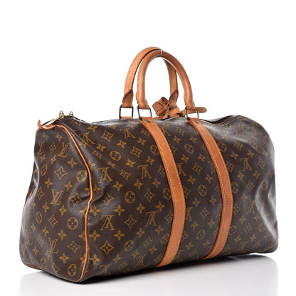 Louis Vuitton Monogram Keepall 45 3 of 16