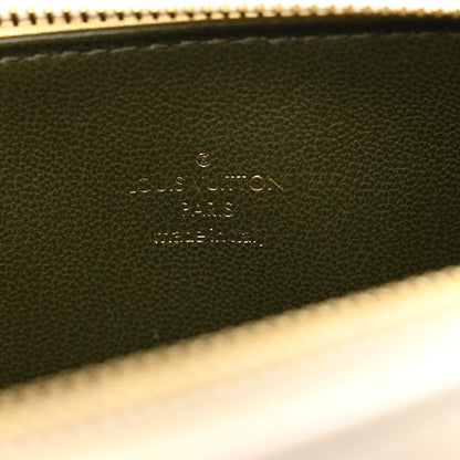 Louis Vuitton Lambskin Embossed Monogram Coussin PM Beige Cream 7 of 11