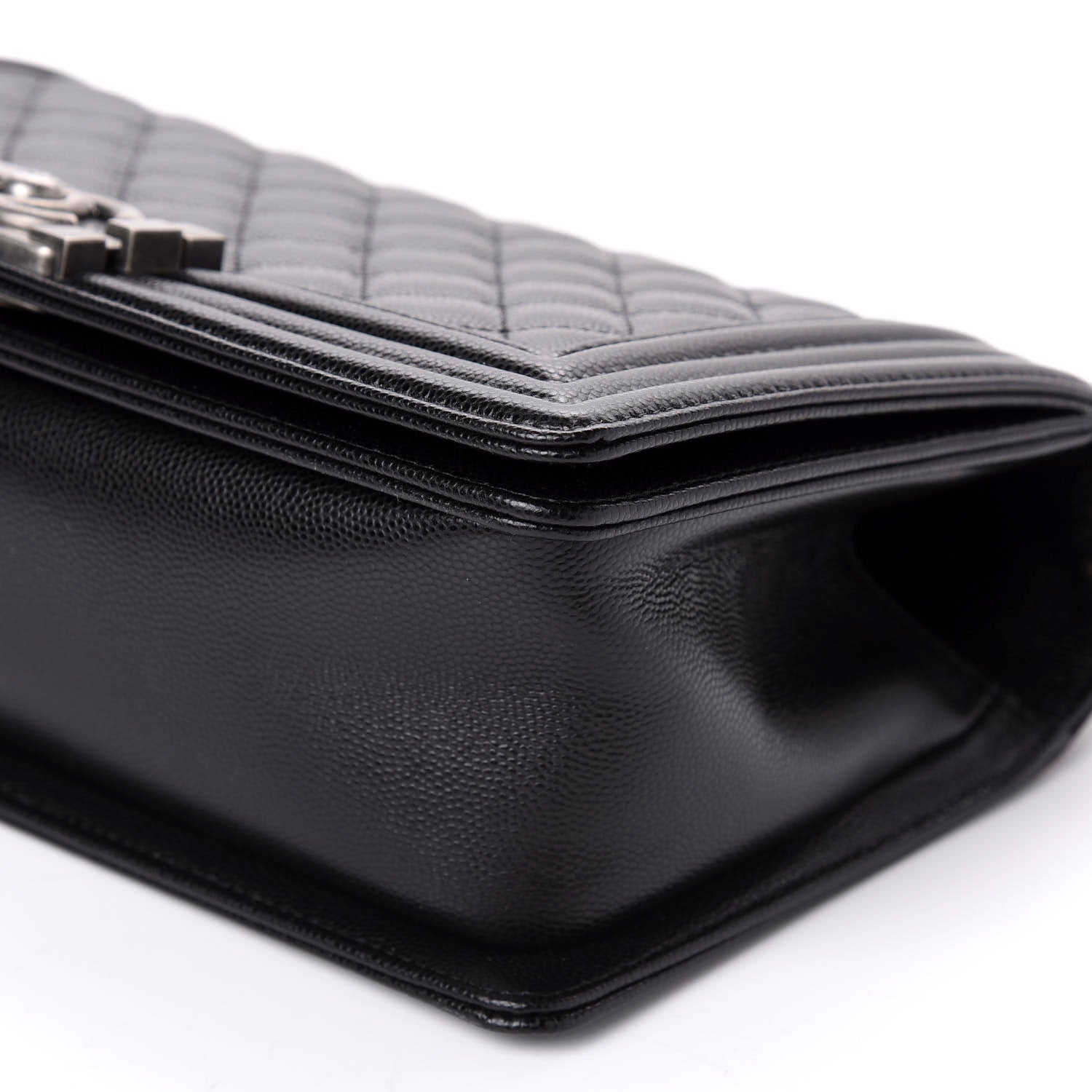 Chanel Caviar Quilted Medium Boy Flap Black 8 of 11