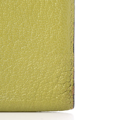 Hermes Chevre Mysore Bearn Wallet Vert Anis 14 of 18