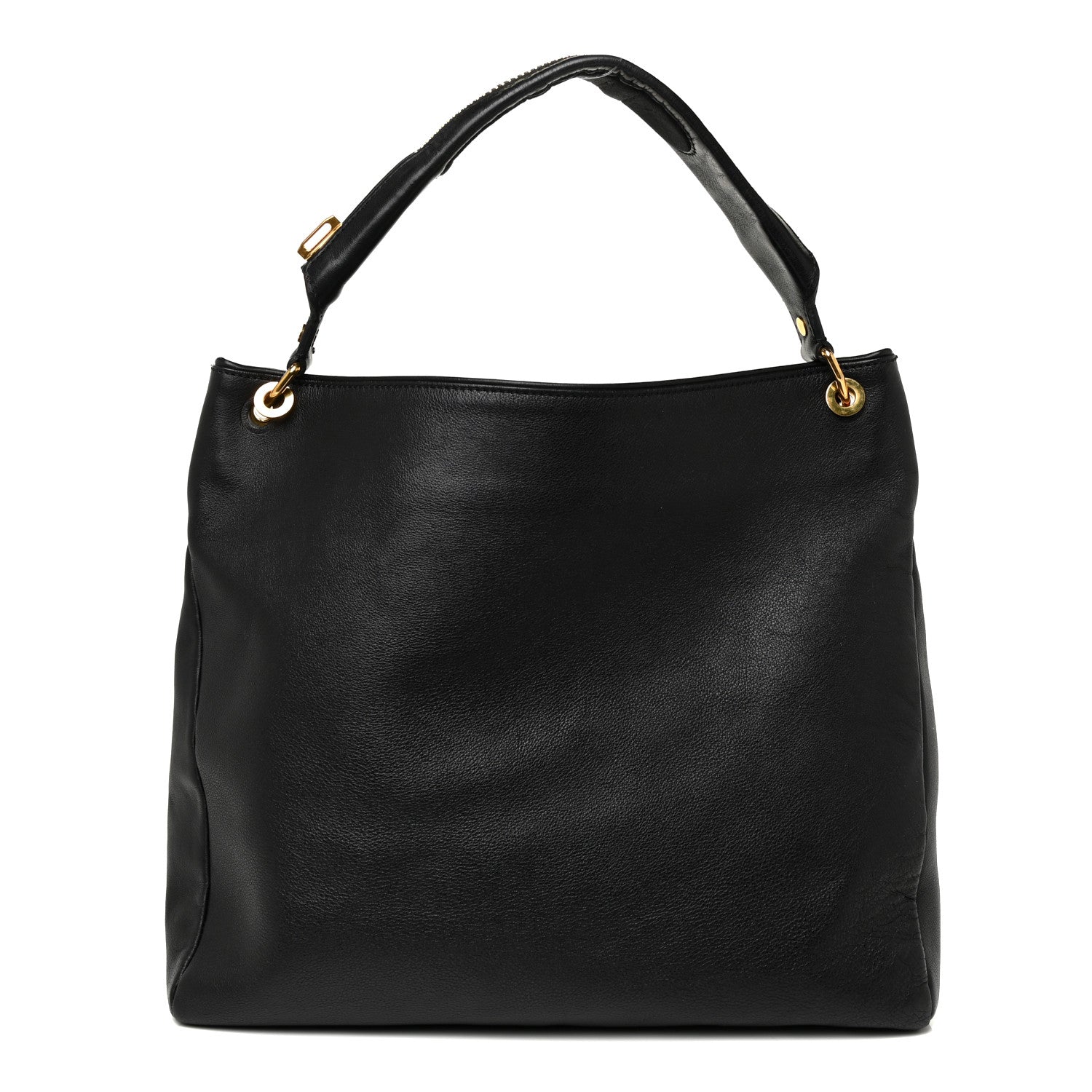 Tom Ford Calfskin Zipper Strap Hobo Black 1 of 21