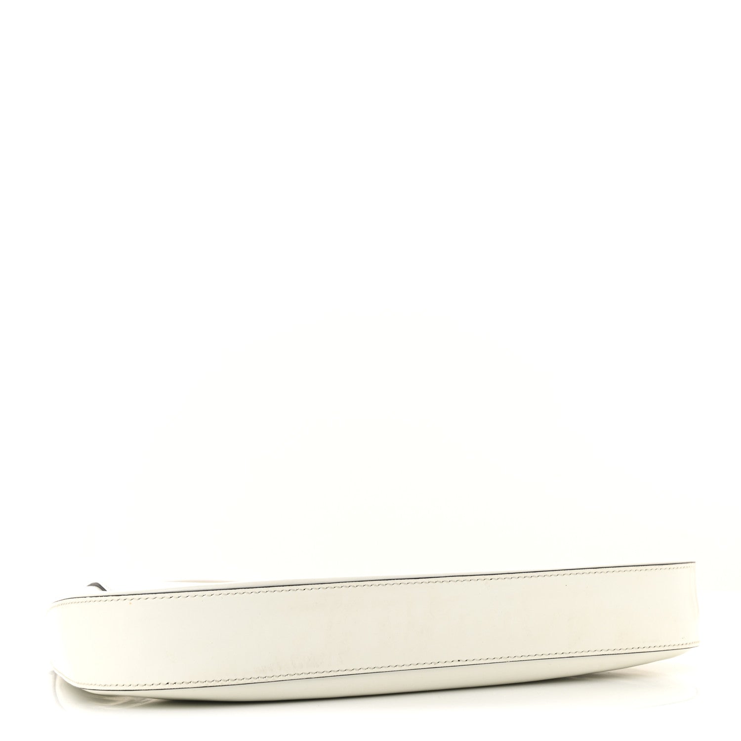 Prada Spazzolato Cleo Adjustable Strap Shoulder Bag White 4 of 16