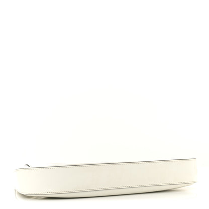 Prada Spazzolato Cleo Adjustable Strap Shoulder Bag White 4 of 16