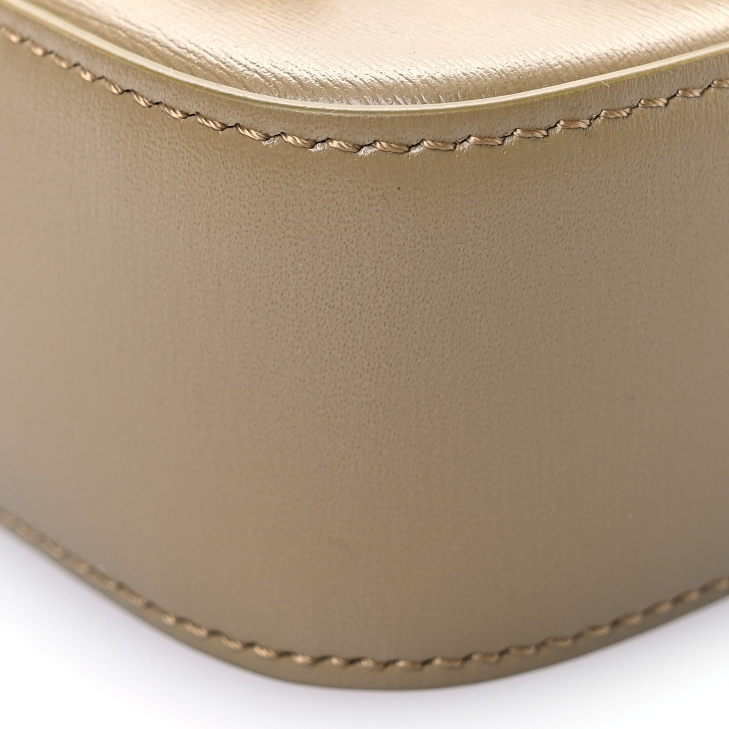 Shiny Calfskin Mini Triomphe Olive