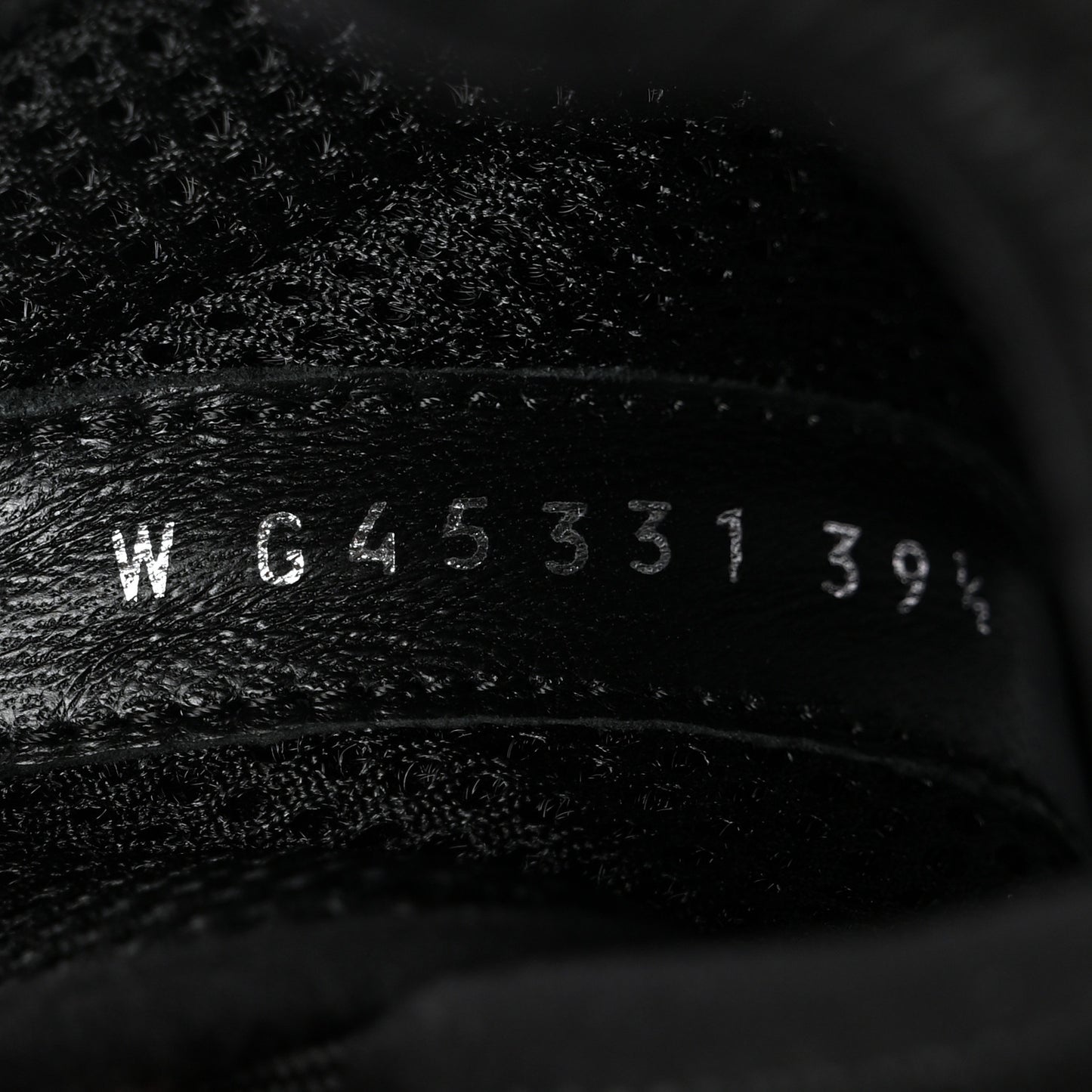 Suede Calfskin Nylon Grosgrain CC Sneakers 39.5 Black
