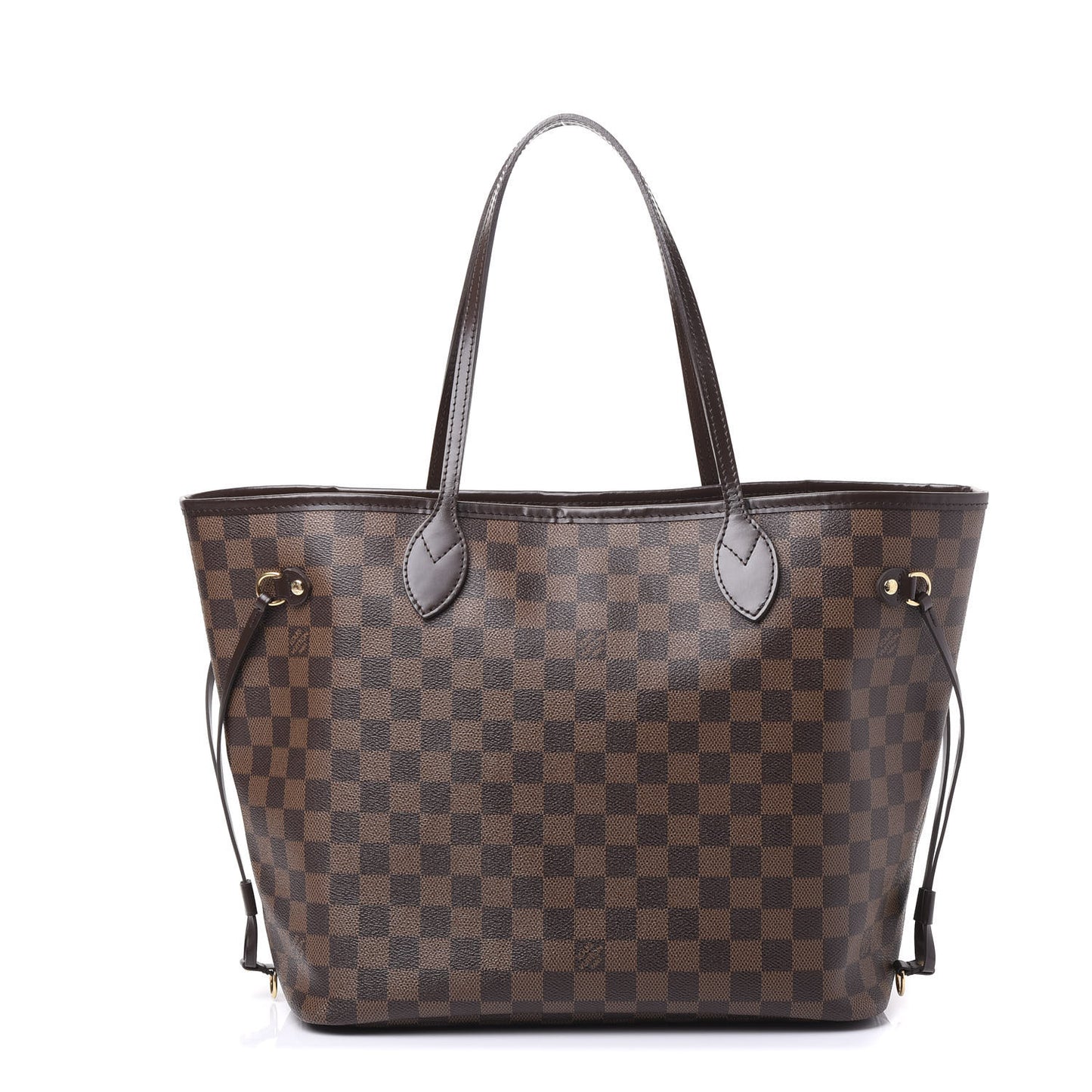 Damier Ebene Neo Neverfull MM Rose Ballerine