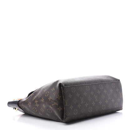 Louis Vuitton Monogram Tuileries Hobo Black 4 of 14