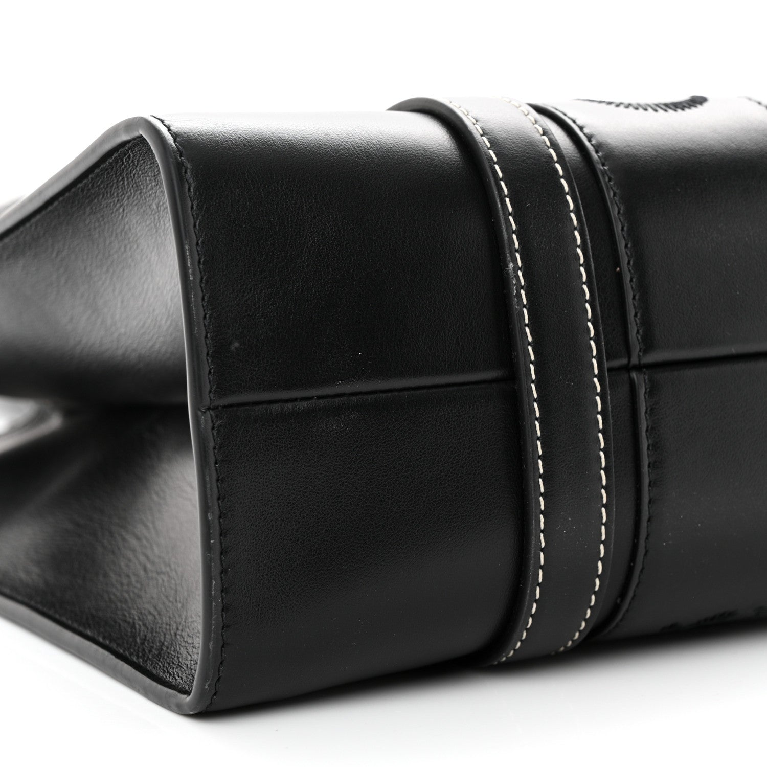 Chloe Calfskin Medium Woody Tote Black 9 of 12