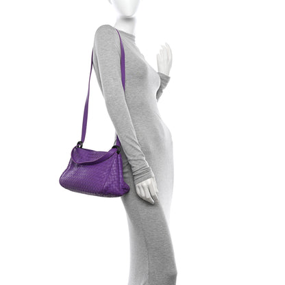 Bottega Veneta Nappa Intrecciato Shoulder Bag Byzantine 2 of 16