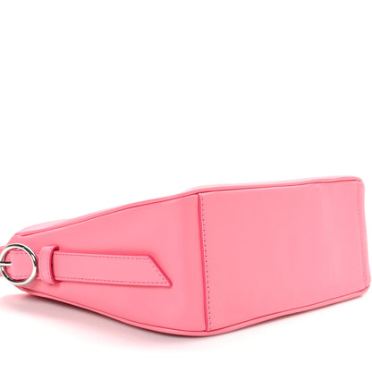 Marc Jacobs Calfskin Tempo Baguette Shoulder Bag Pink Lemonade 1 of 9
