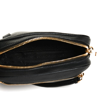 Prada Vitello Daino Belt Bag Black 5 of 15