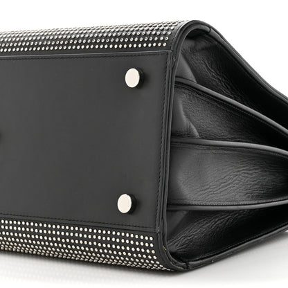 Saint Laurent Calfskin Studded Small Sac De Jour Black 10 of 16