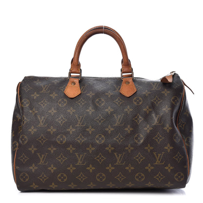 Louis Vuitton Monogram Speedy 35 1 of 30